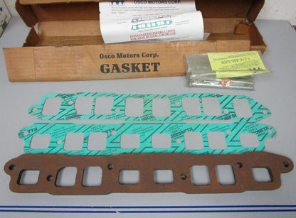 NEW MO4-HOK Replaces: Mercruiser 2.5 3.0 GM 181 CID OSCO Manifold Kit 0720