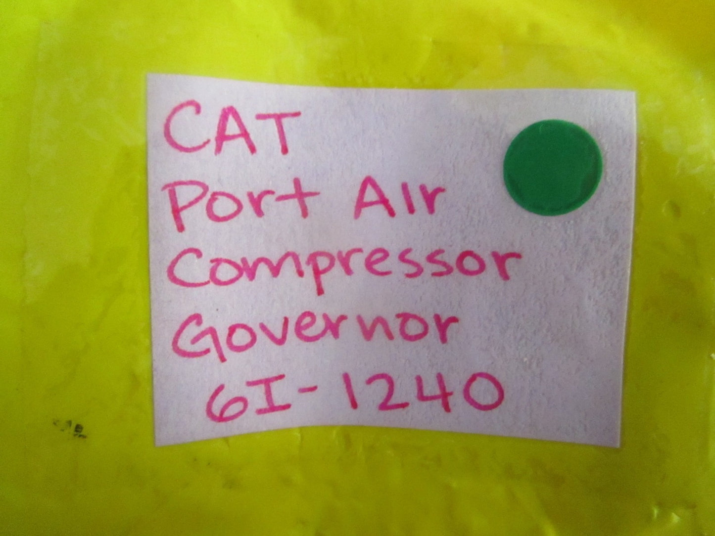 NEW OEM 6I-1240 CAT Port Air Compressor Governor 0820