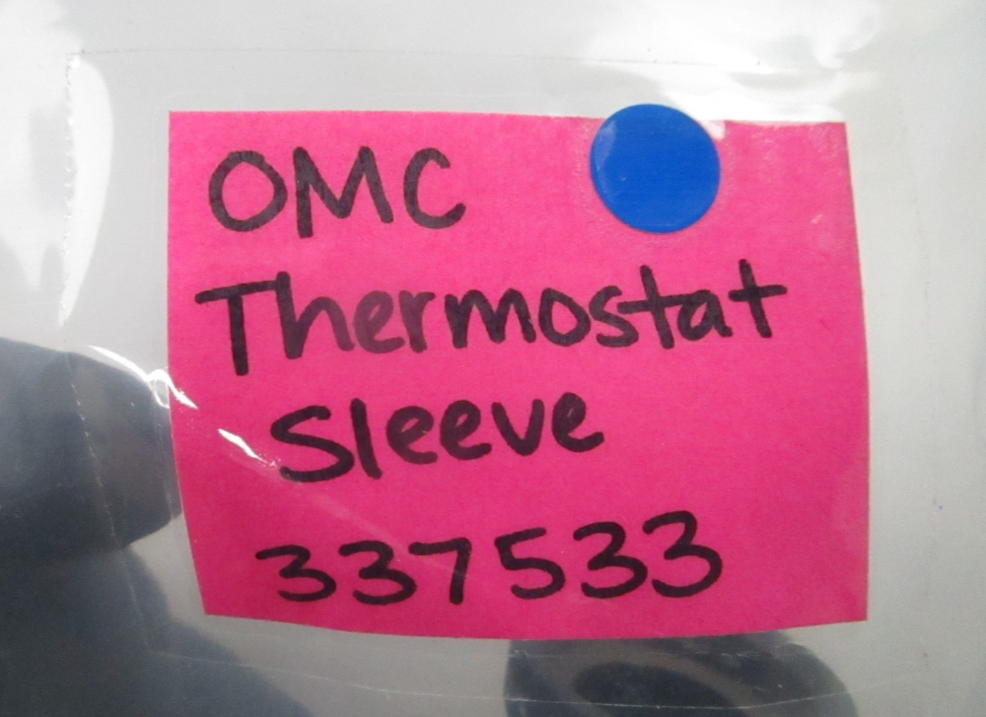 *NEW OEM* 0810 OMC Johnson Evinrude Thermostat Sleeve 337533 0337533