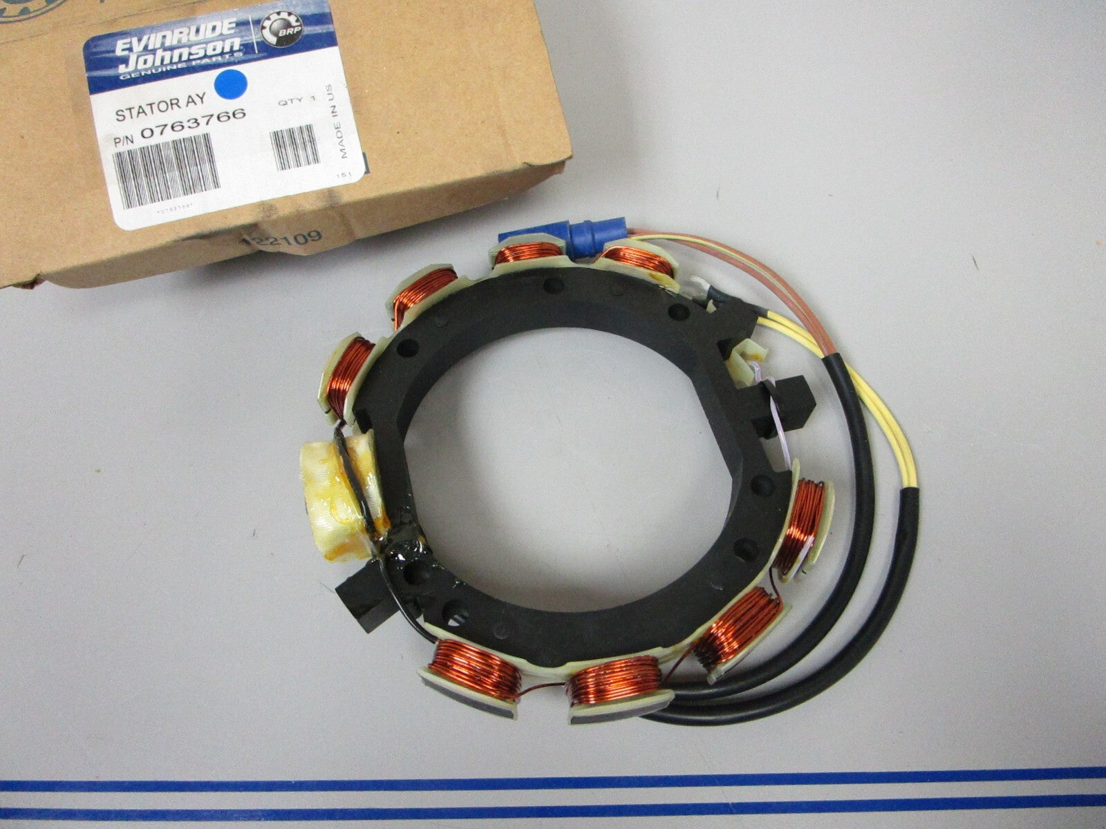 *NEW OEM* 0720 OMC Johnson Evinrude Stator 763766 0763766