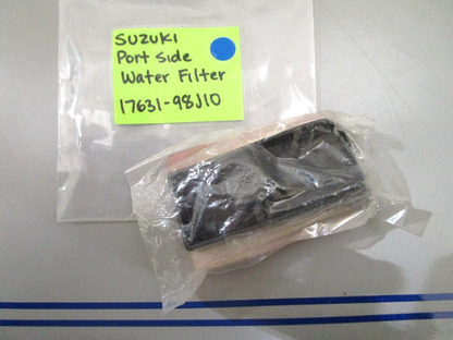 *NEW OEM* 0780 Suzuki Port Side Water Filter 17631-98J10