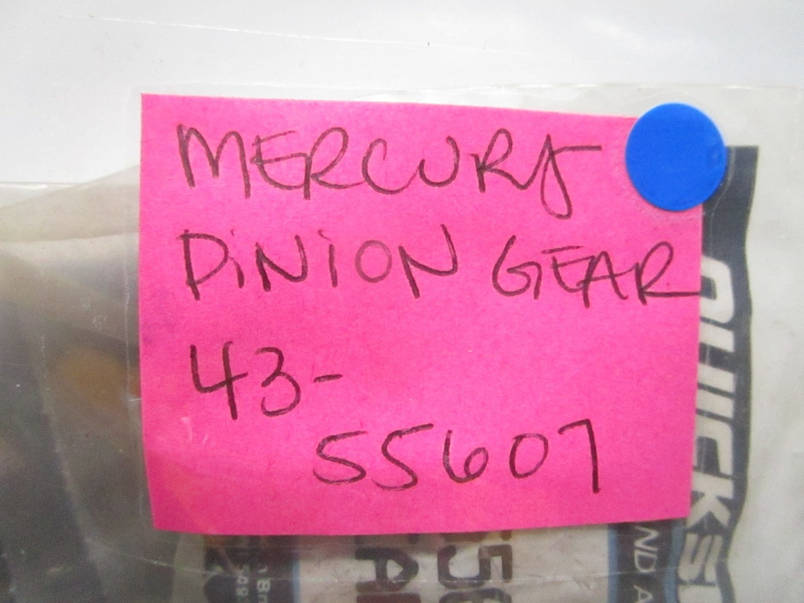 *NEW OEM* 0810 Mercury Quicksilver Pinion Gear 43-55607