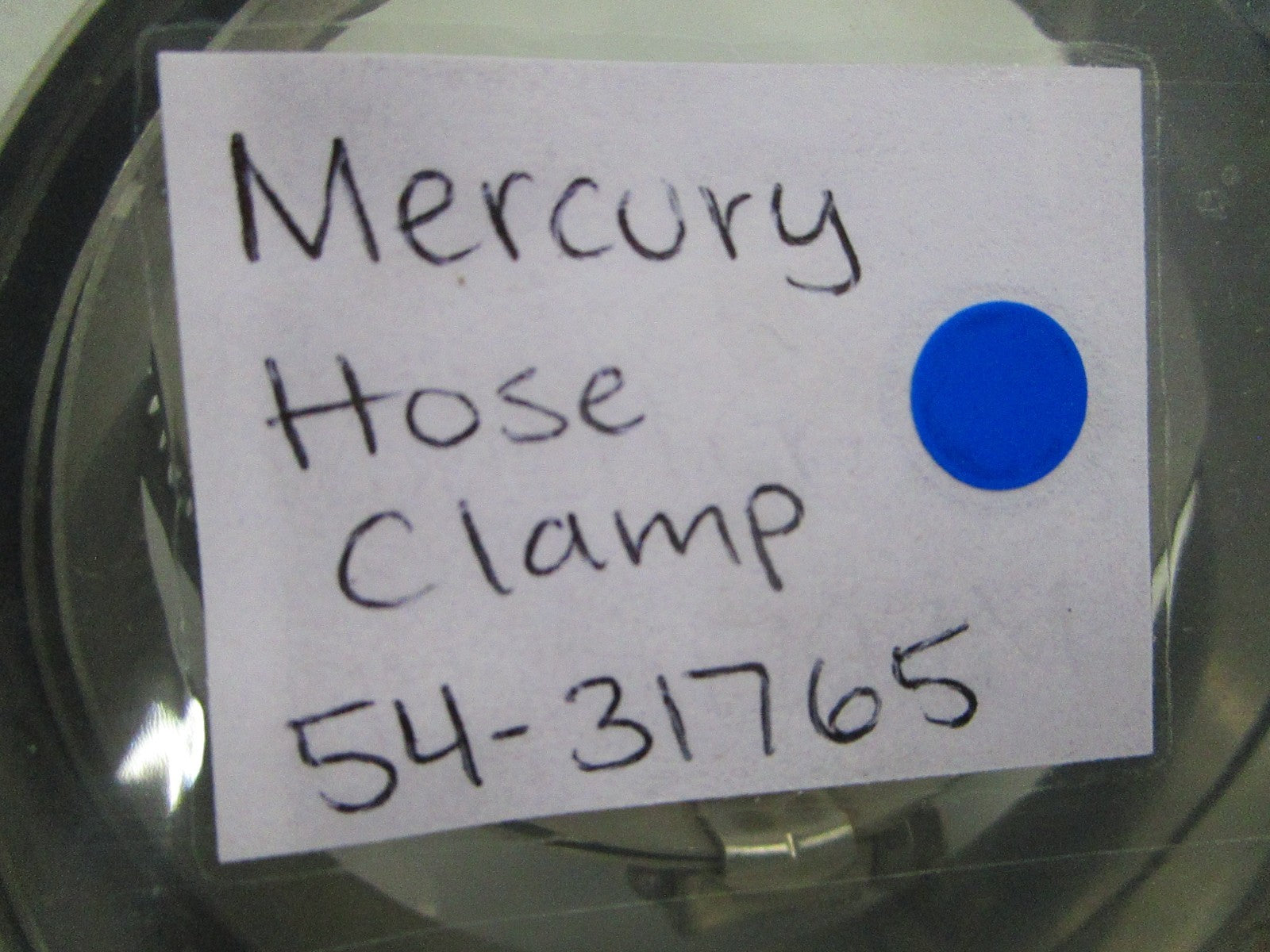 *NEW OEM* (LOT OF 2) 0810 Mercury Quicksilver Hose Clamp 54-31765
