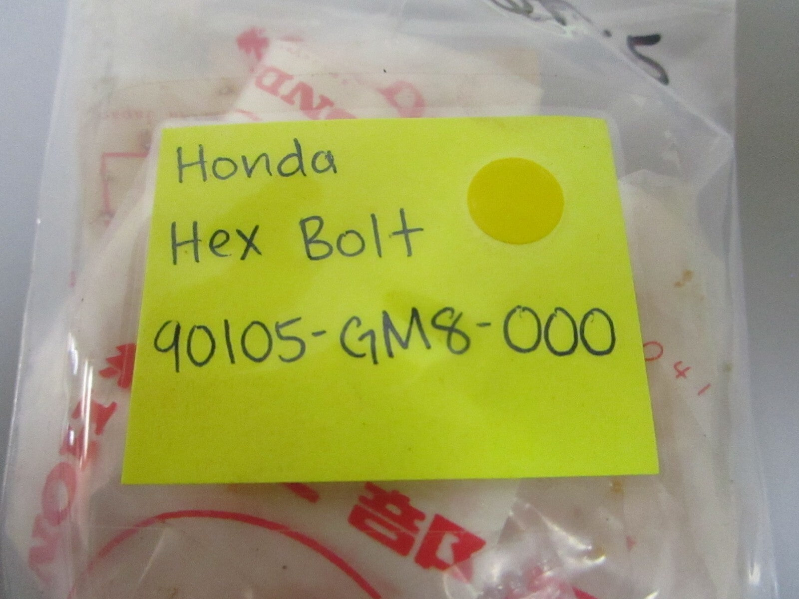 *NEW OEM* 0810 Honda Hexagon Bolt 90105-GM8-000