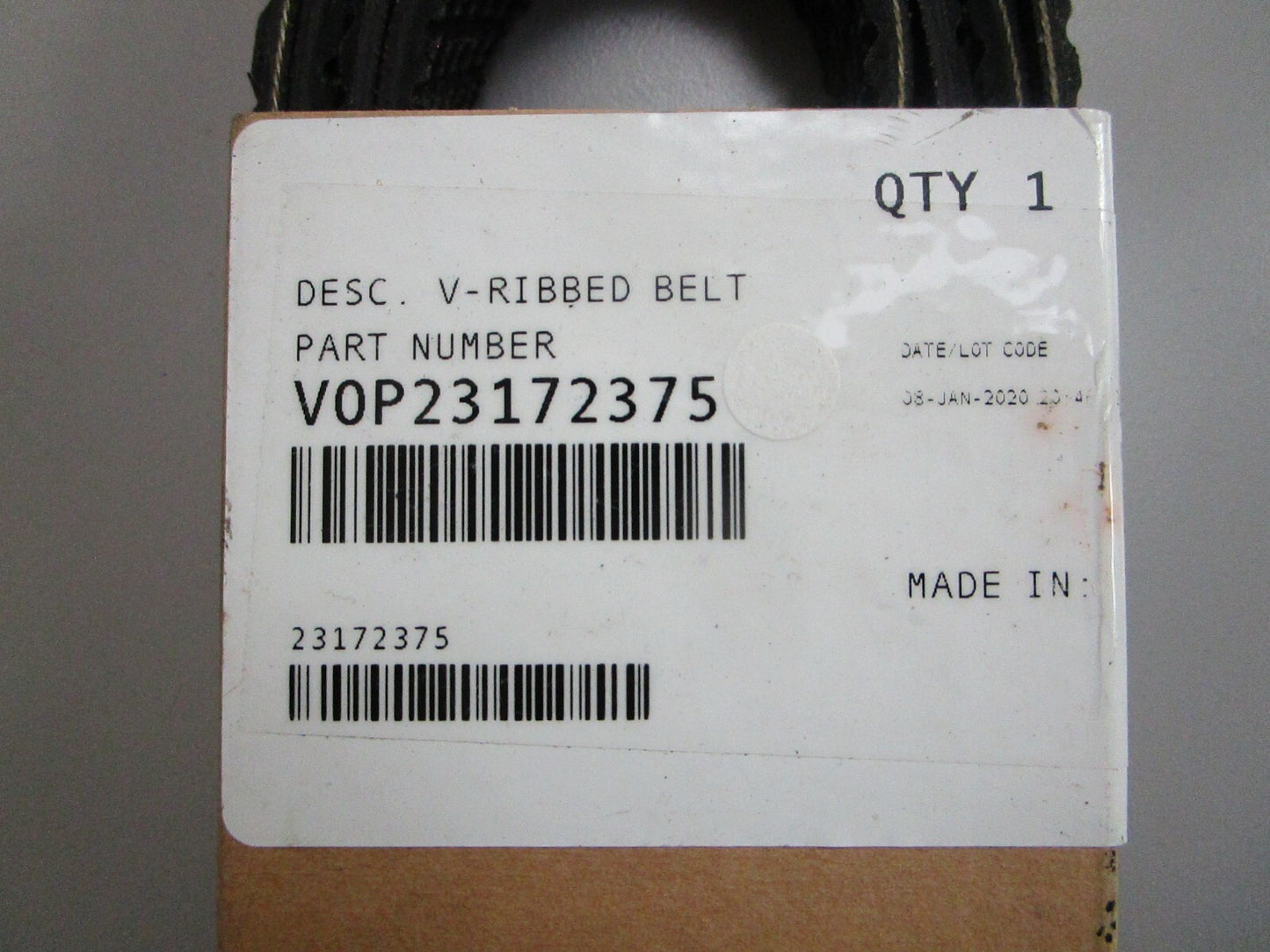 *NEW OEM* 0820 Volvo Penta Belt 23172375