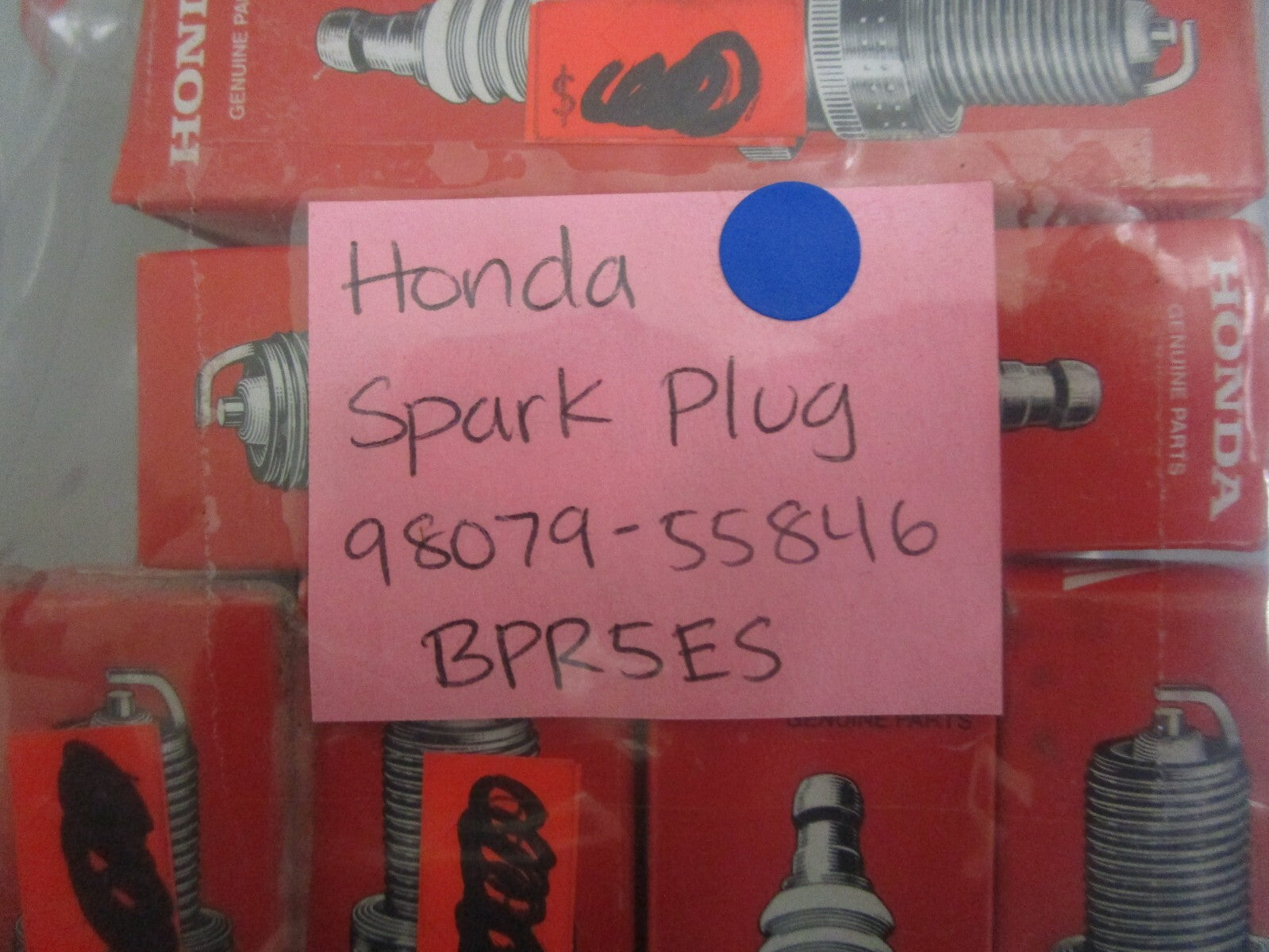 *NEW OEM* (LOT OF 6) 0810 Honda Spark Plug 98079-55846 BPR5ES