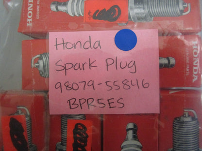 *NEW OEM* (LOT OF 6) 0810 Honda Spark Plug 98079-55846 BPR5ES