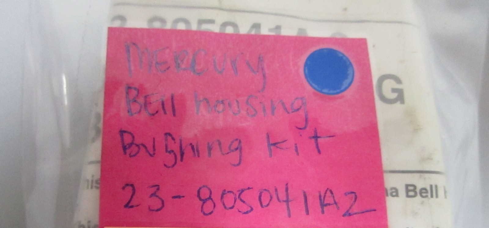 NEW OEM Mercury Mercruiser 23-805041A2 Bell Housing Bushing Kit 0720