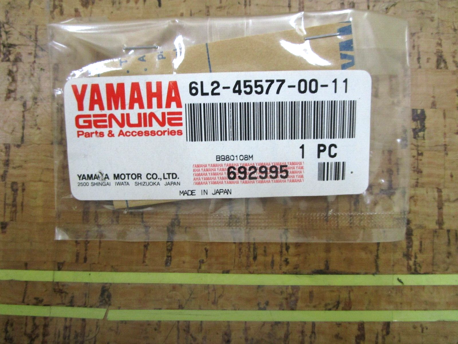 *NEW OEM* 0750 Yamaha SHIM (T.1.1mm)  6L2-45577-00-11