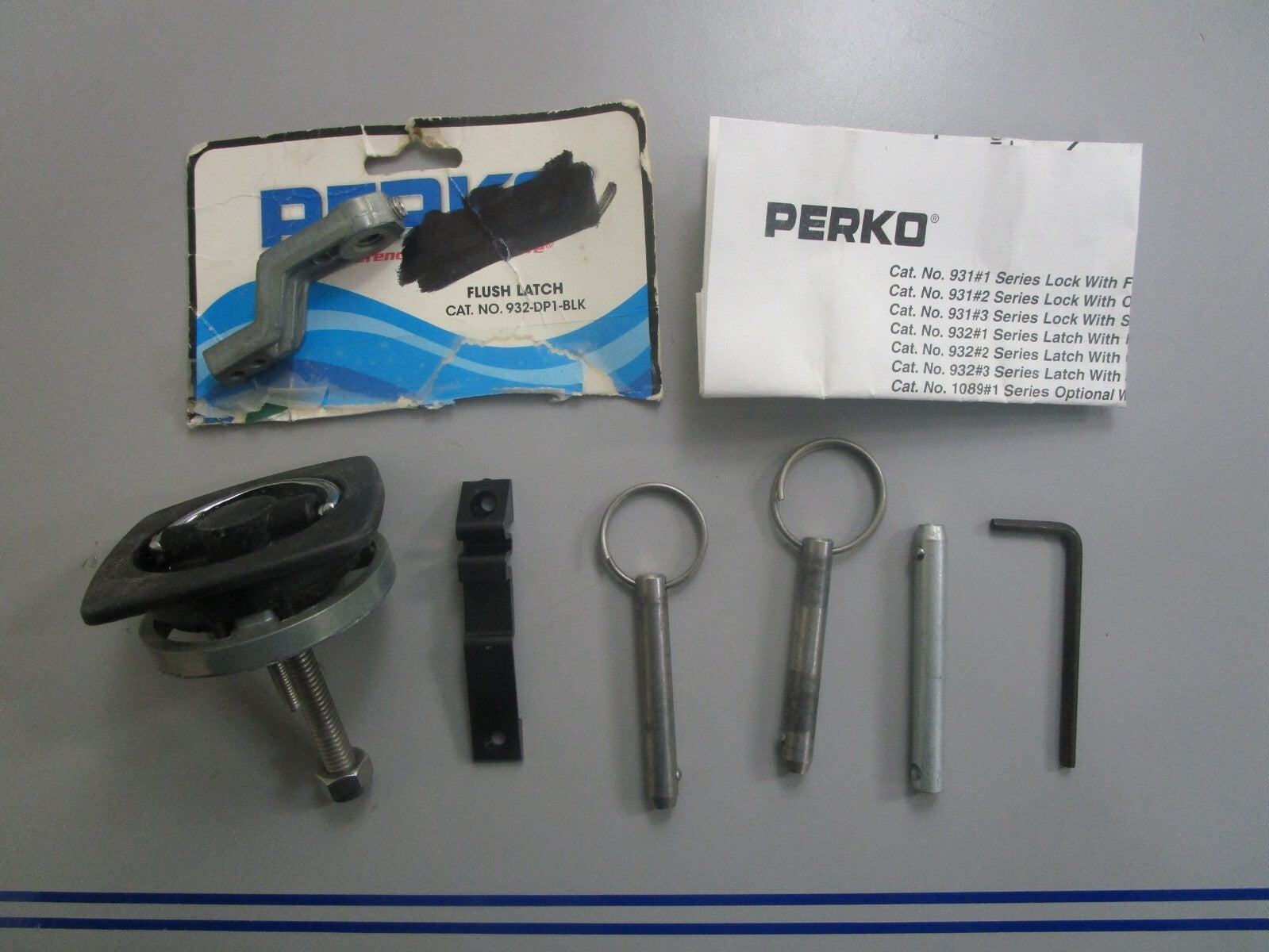 *NEW* 0770 Perko Flush Latch 932-DP1-BLK