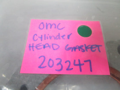 NEW OEM (LOT OF 2) 203247 0203247 OMC Johnson Evinrude Cylinder Head Gasket 0810