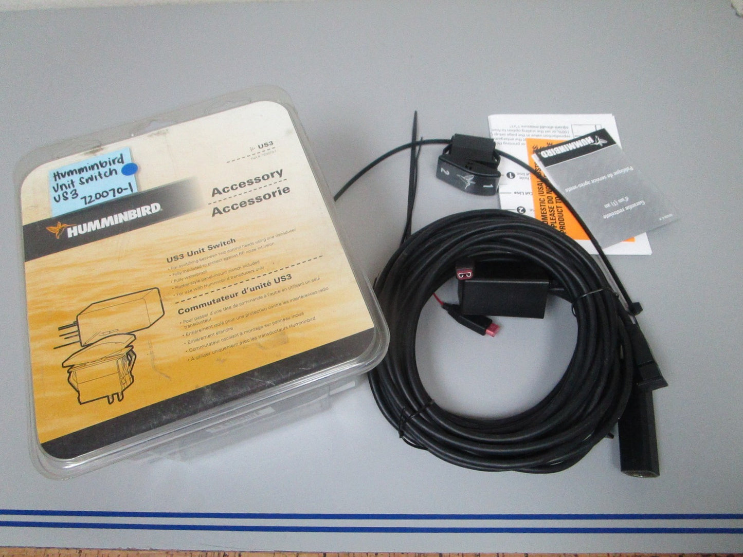 NEW OEM 720070-1 Humminbird US3 Unit Switch Assembly 0720