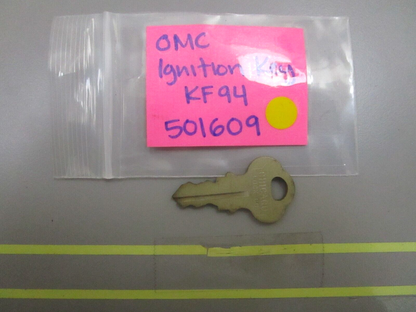 *NEW OEM* 0810 OMC Johnson Evinrude Ignition Key KF94 501609 0501609