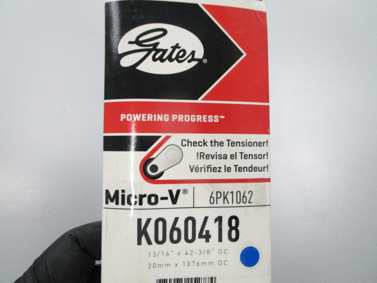 NEW K060418 Gates Micro-V Serpentine Belt 0810
