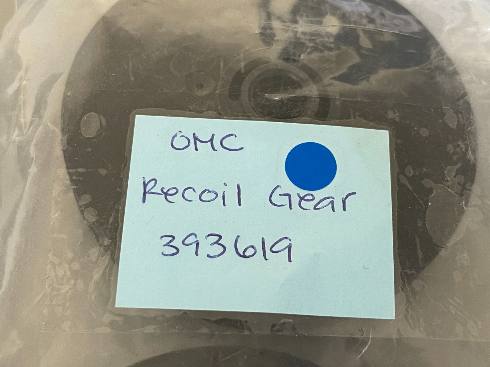 *NEW OEM* 0810 OMC Johnson Evinrude Recoil Gear 393619 0393619