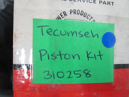 NEW OEM 310258 Tecumseh Piston Kit 0810