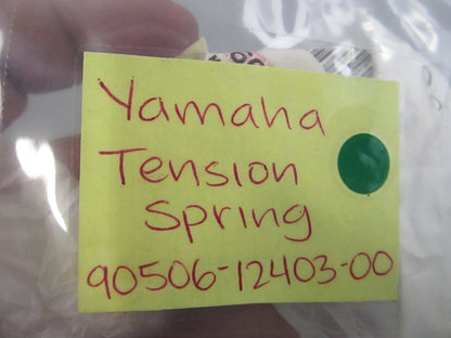 NEW OEM 90506-12403-00 Yamaha Tension Spring 0810