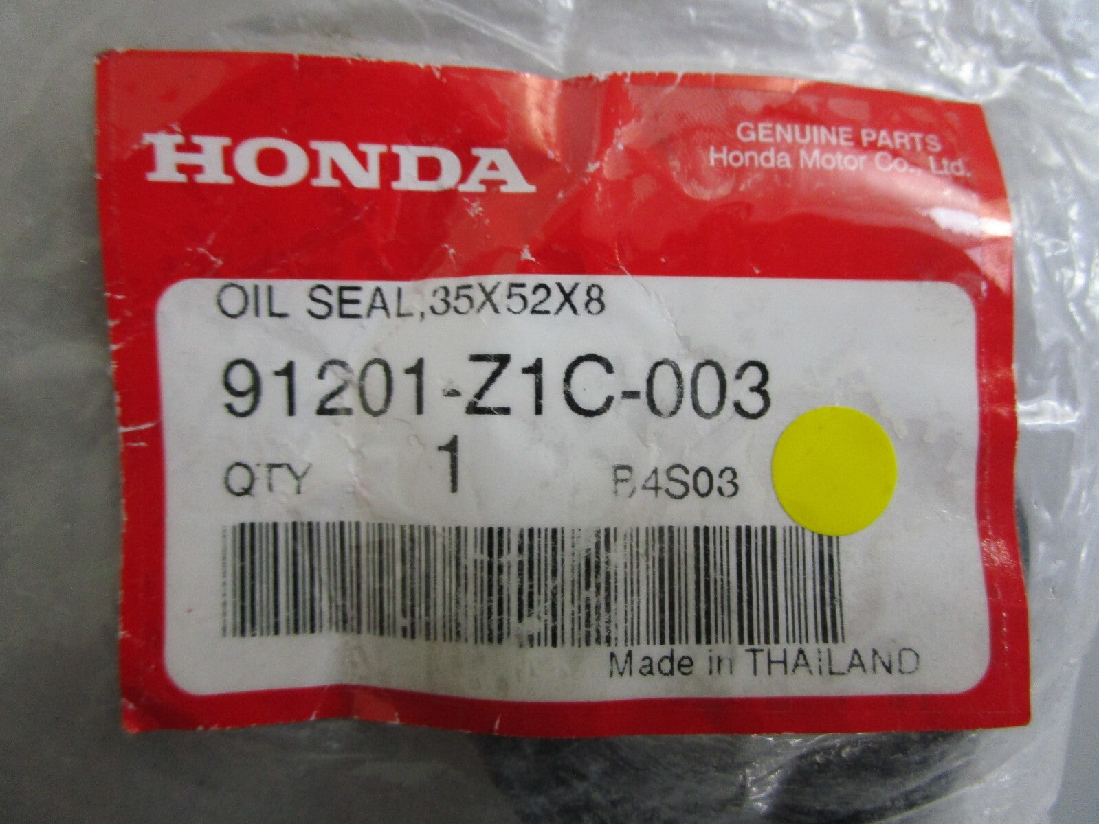 *NEW OEM* 0810 Honda Oil Seal 91201-Z1C-003