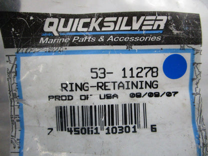 NEW OEM 53-11278 Mercury Quicksilver Retaining Ring 0810