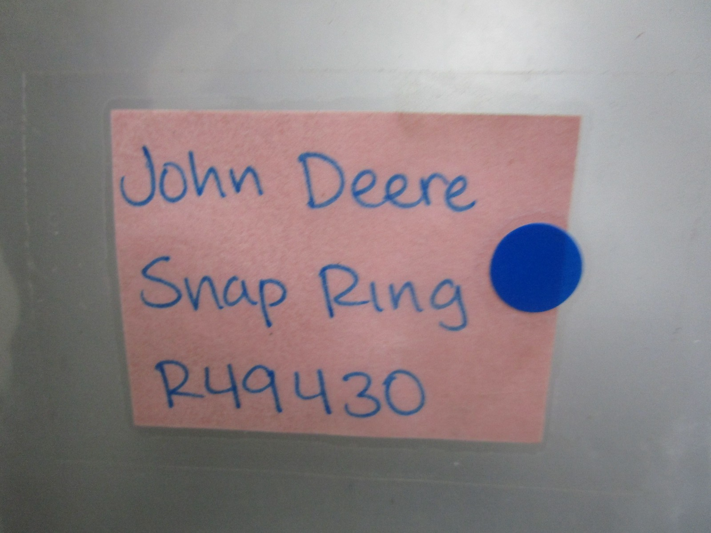 *NEW* 0770 John Deere Snap Ring R49430