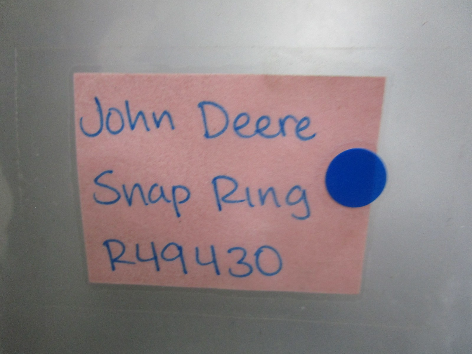 *NEW* 0770 John Deere Snap Ring R49430