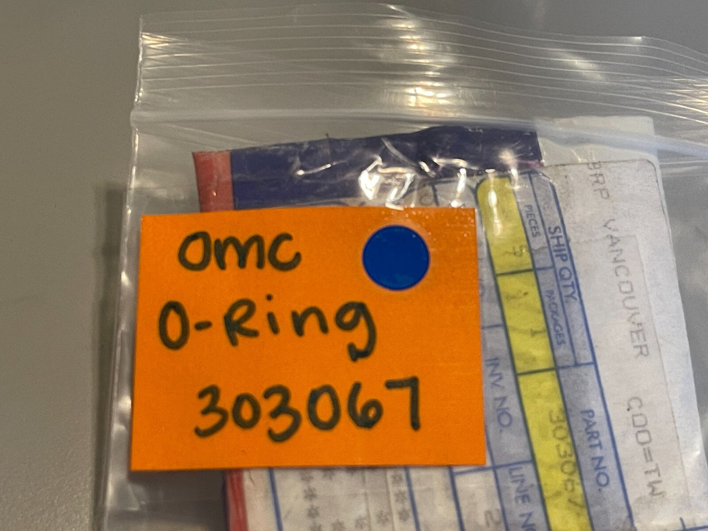 *NEW OEM* (LOT OF 2) 0810 OMC Johnson Evinrude O-Ring 303067 0303067