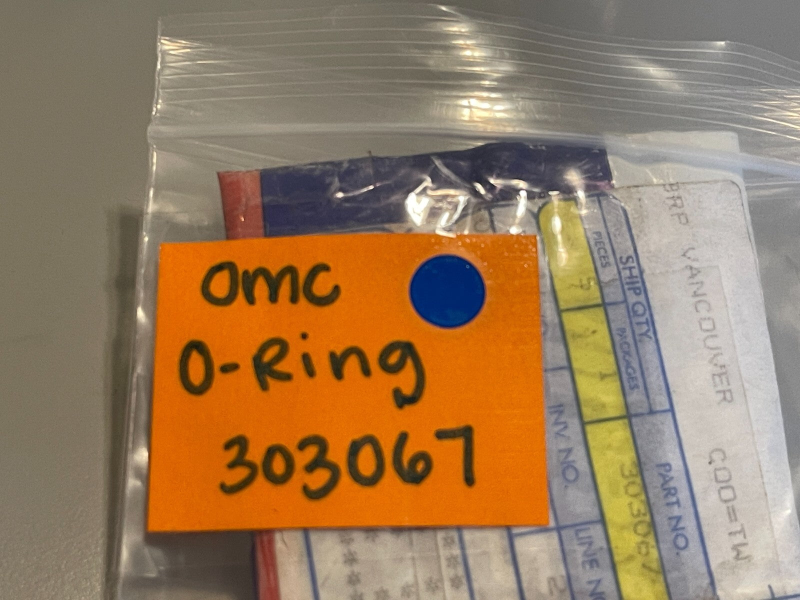 *NEW OEM* (LOT OF 2) 0810 OMC Johnson Evinrude O-Ring 303067 0303067