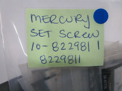 *NEW OEM* 0810 Mercury Quicksilver Set Screw 10-8229811 8229811