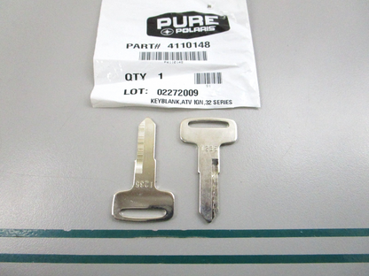 NEW OEM (LOT OF 2) 4110148 Polaris 32 Series Key  0810
