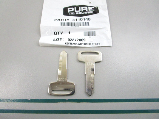 NEW OEM (LOT OF 2) 4110148 Polaris 32 Series Key  0810