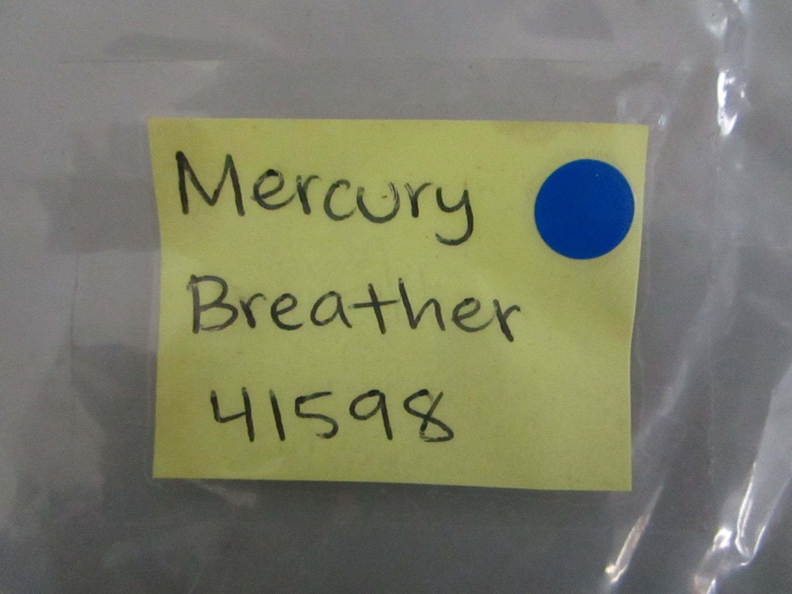 NEW OEM 41598 Mercury Quicksilver Breather 0820
