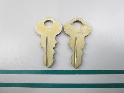 NEW OEM (LOT OF 2) 501556 0501556 OMC Johnson Evinrude KF 41 Ignition Key 0810