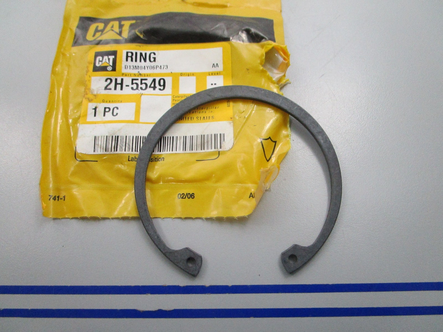 NEW OEM 2H-5549 CAT Retaining Ring 0810