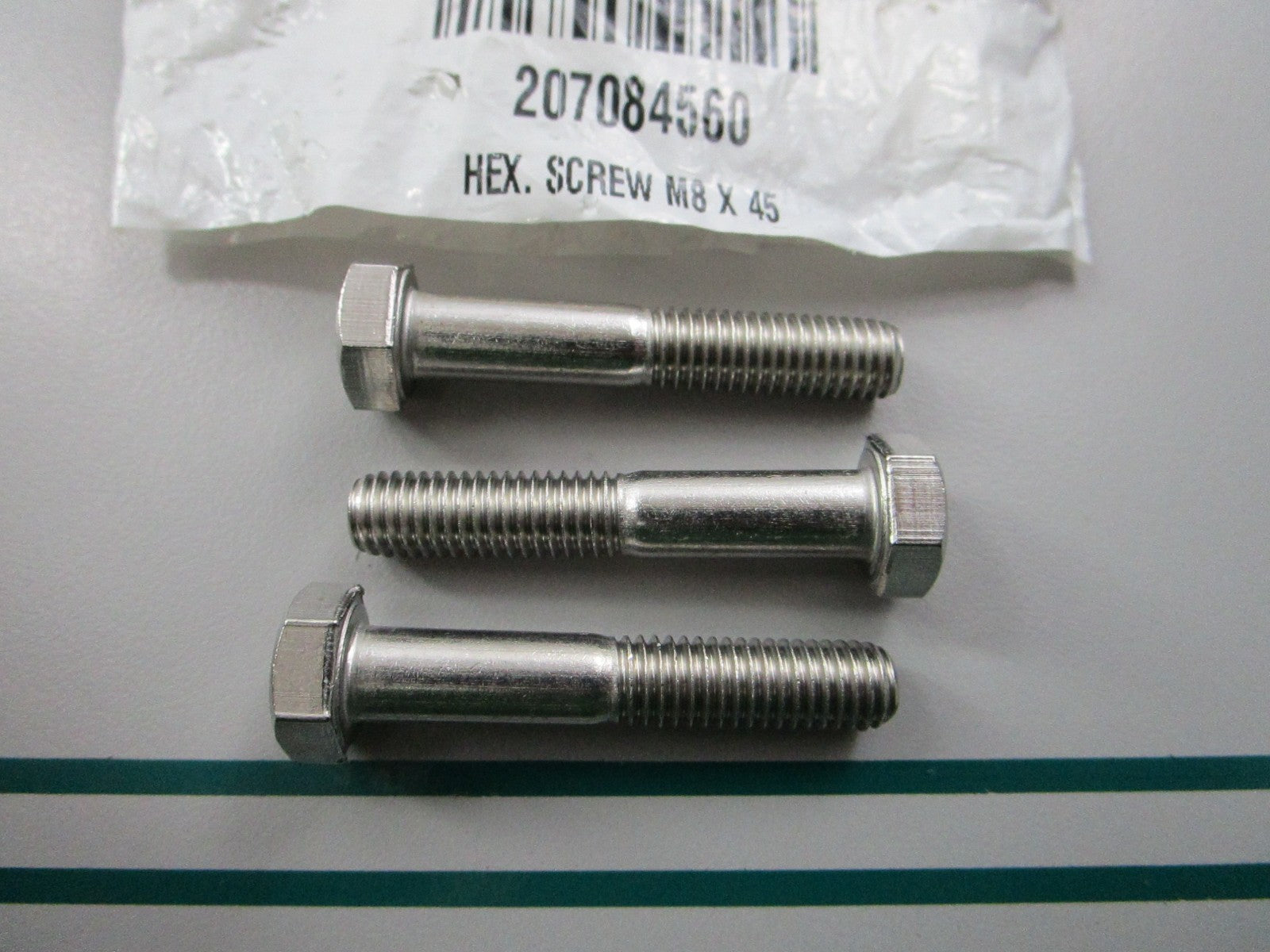 NEW (LOT OF 3) 207084560 Sea-Doo Hex Screw 0810