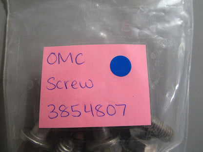 *NEW OEM* (LOT OF 2) 0810 OMC Johnson Evinrude Screw 3854807