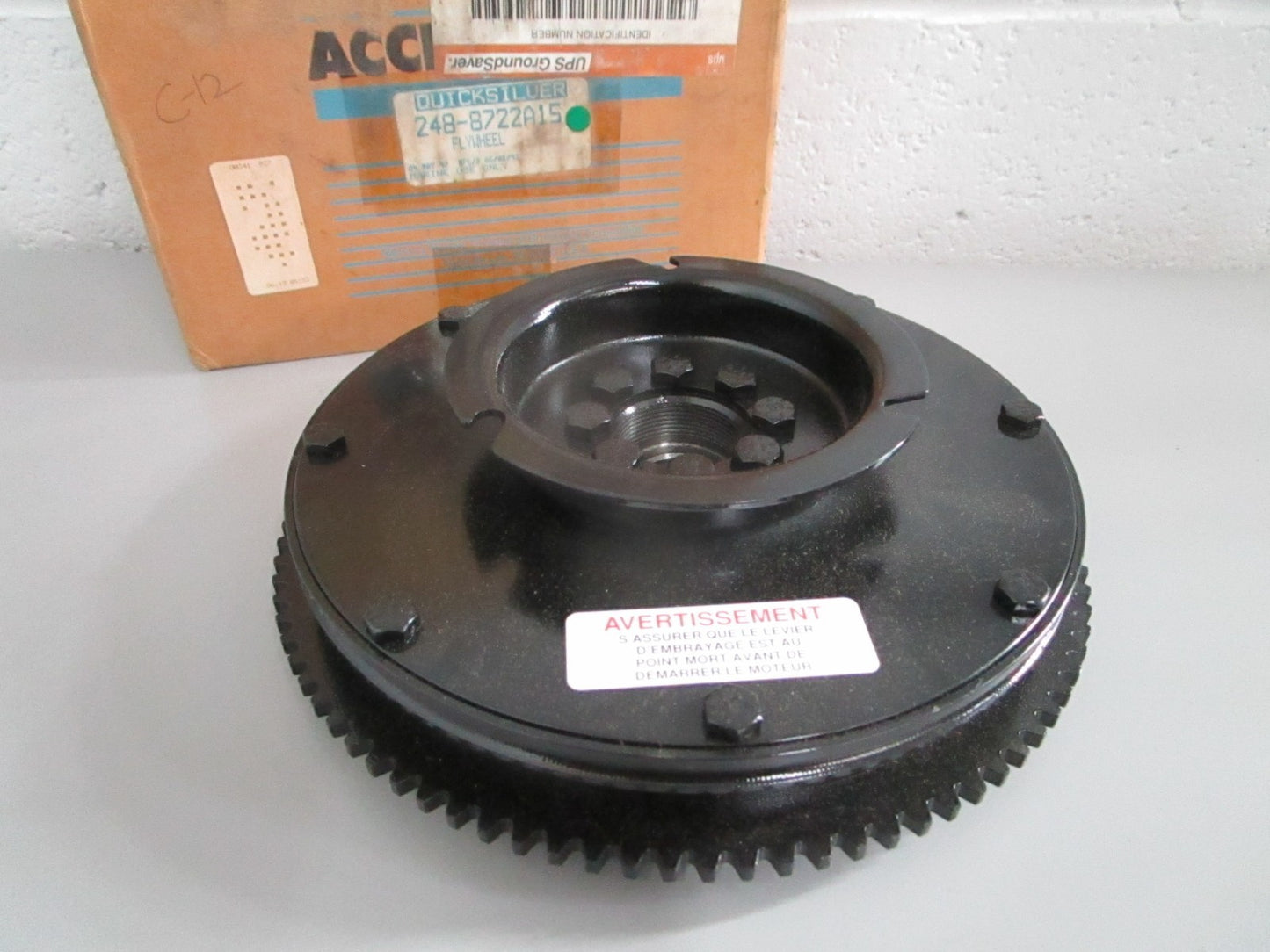 NEW OEM 248-8722A15 Mercury Quicksilver Flywheel 0820