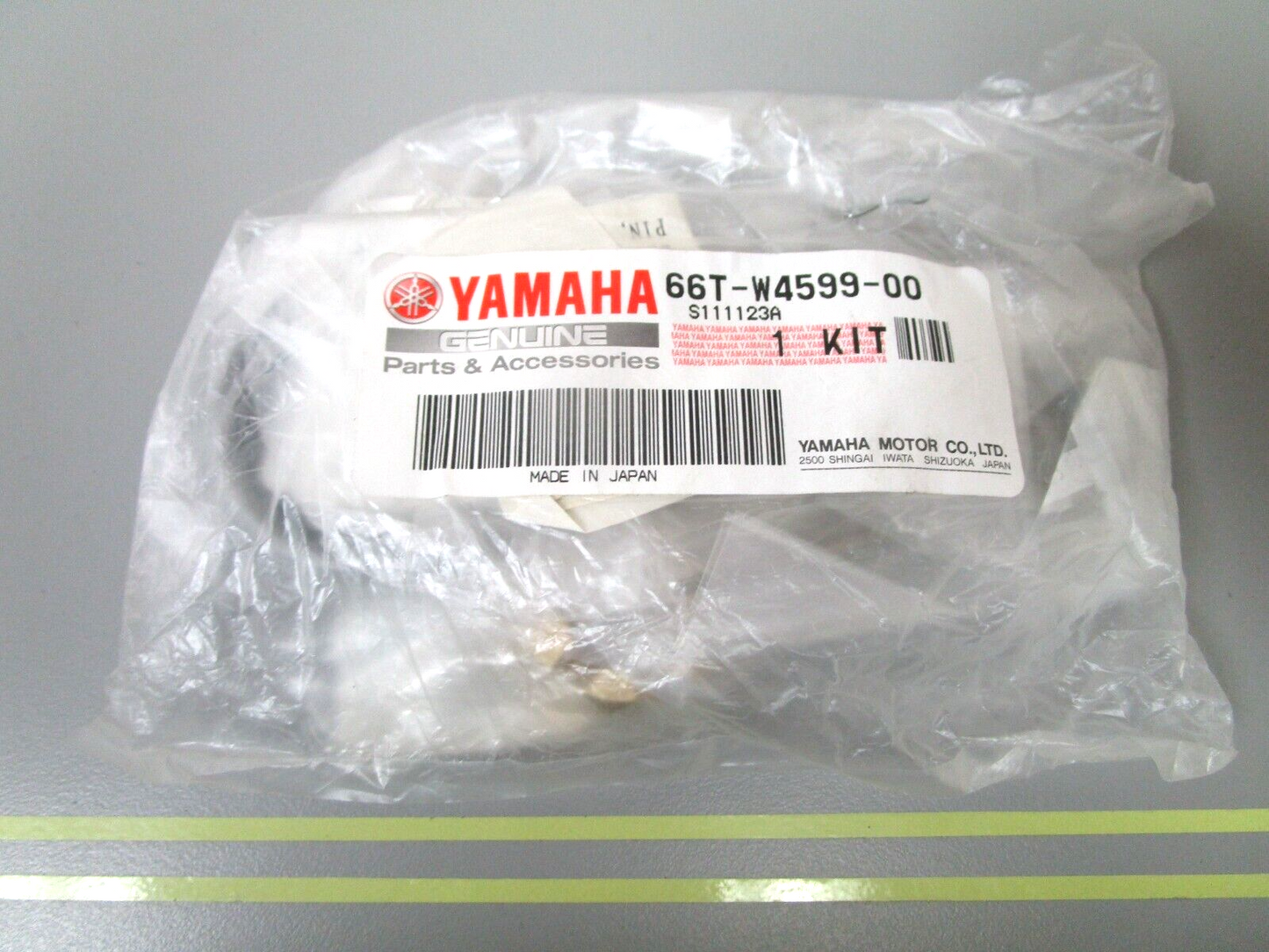 *NEW OEM* 0750 Yamaha PROPELLER NUT KIT 66T-W4599-00