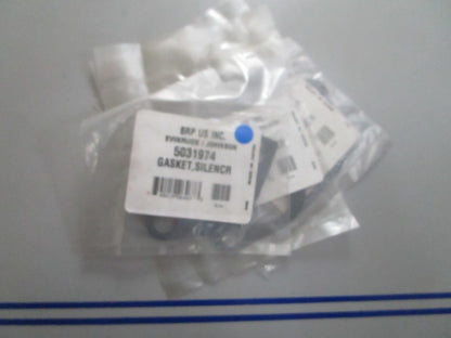 *NEW OEM* (LOT OF 3) 0810 OMC Johnson Evinrude Silencer Gasket 5031974
