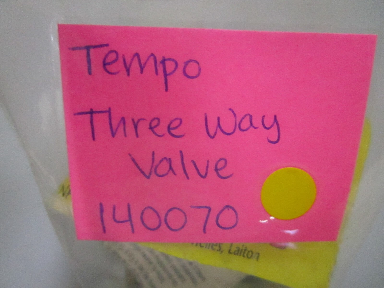 *NEW* 0810 Tempo Three Way Valve 140070