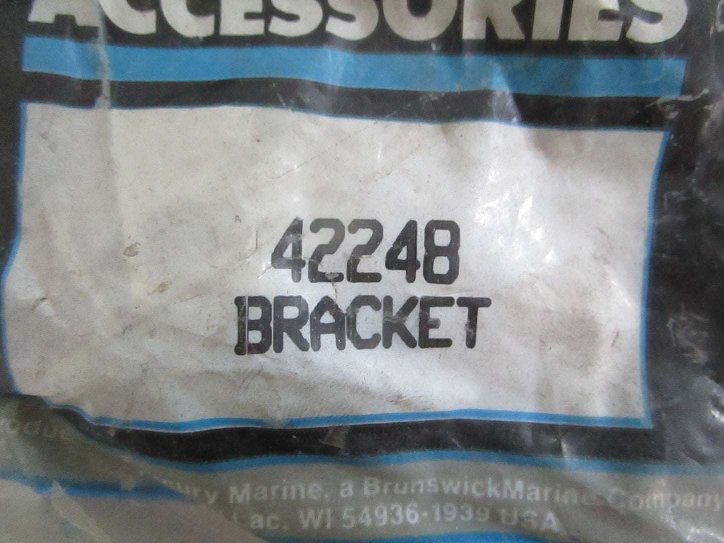 NEW OEM 42248 Mercury Quicksilver Bracket 0820