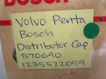 NEW OEM 870690 1235522059 Volvo Penta Bosch Distributor Cap 0820