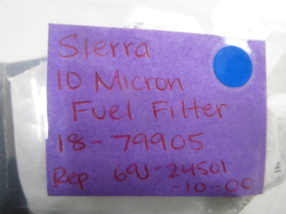 *NEW* 0810 Sierra 10 Micron Fuel Filter 18-79905 Replaces: 69J-24501-10-00