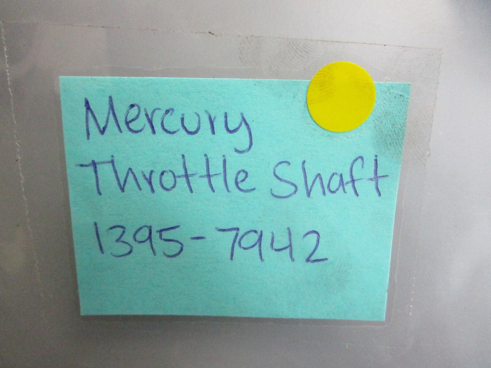 *NEW OEM* 0820 Mercury Quicksilver Throttle Shaft 1395-7942