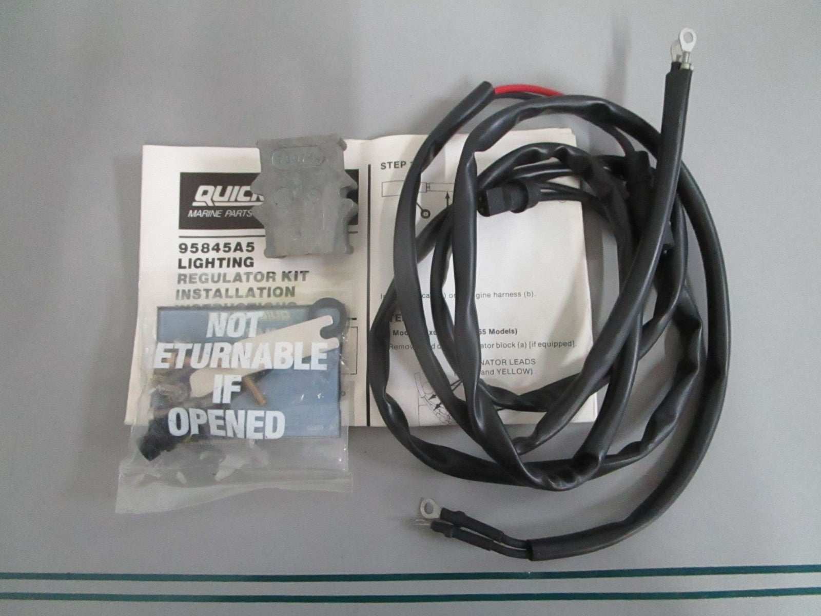 Mercury NEW OEM Lighting Regulator Kit 95845A5 NOS 10-30HP Outboard Part 0820
