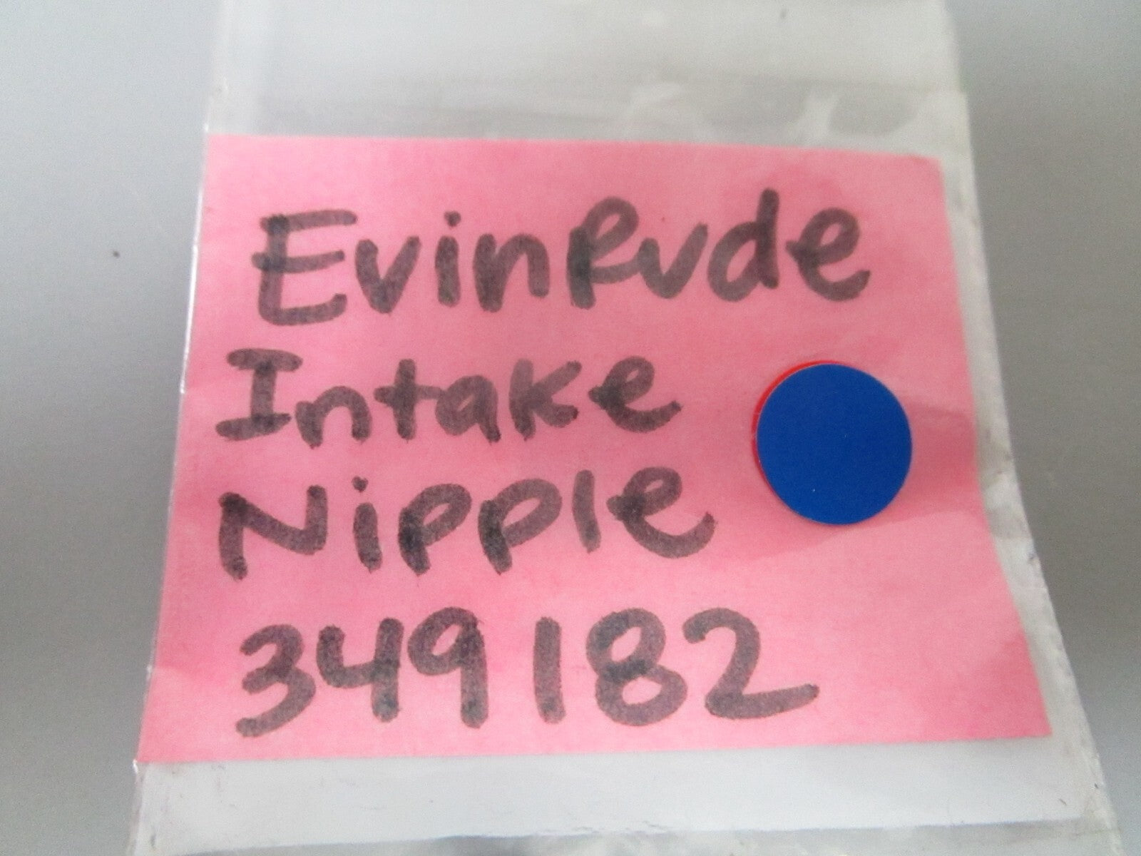 *NEW OEM* 0810 OMC Johnson Evinrude Intake Nipple 349182 0349182