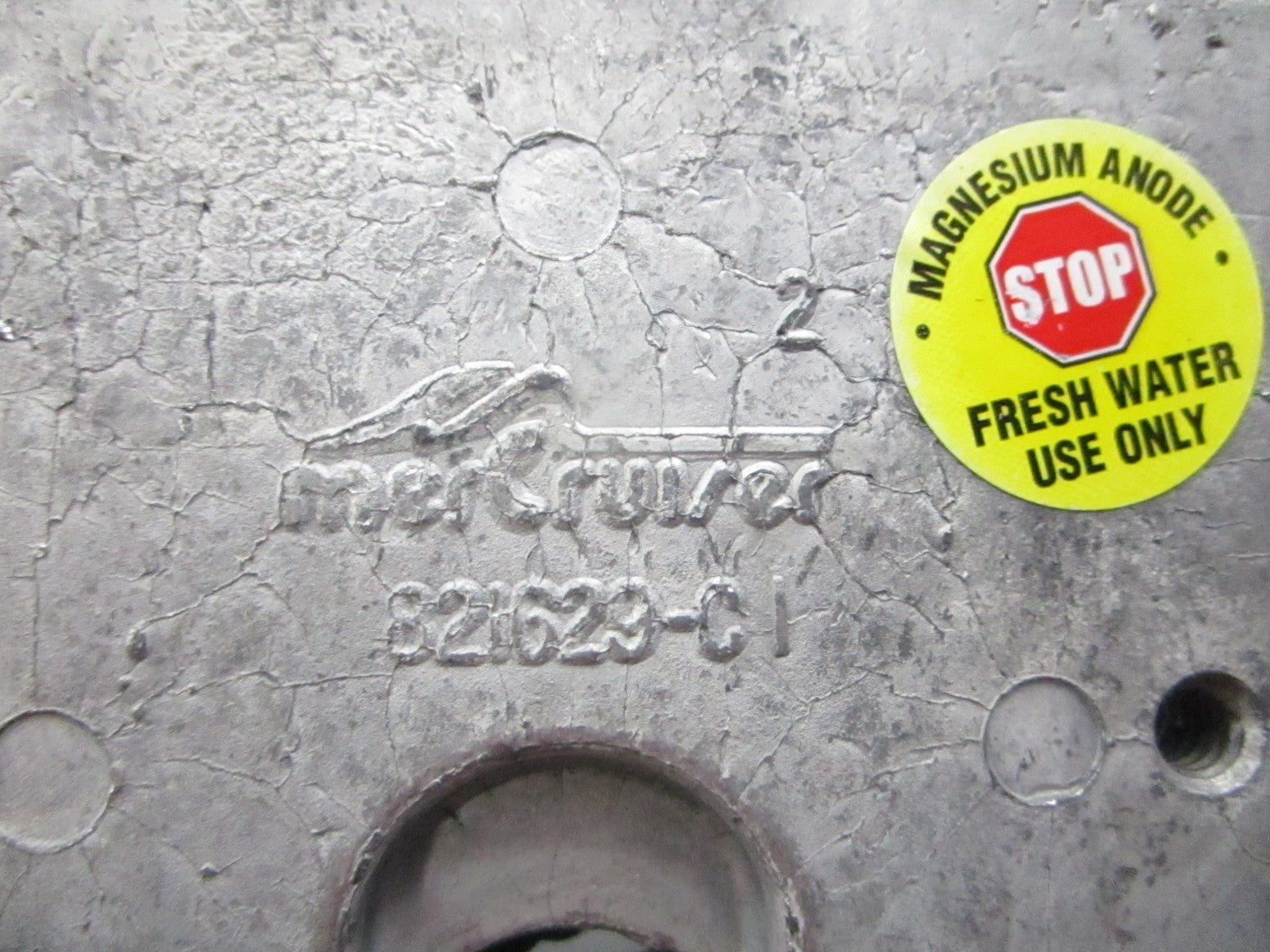 *NEW OEM* 0810 Mercury Quicksilver Anode Assembly 821629A2