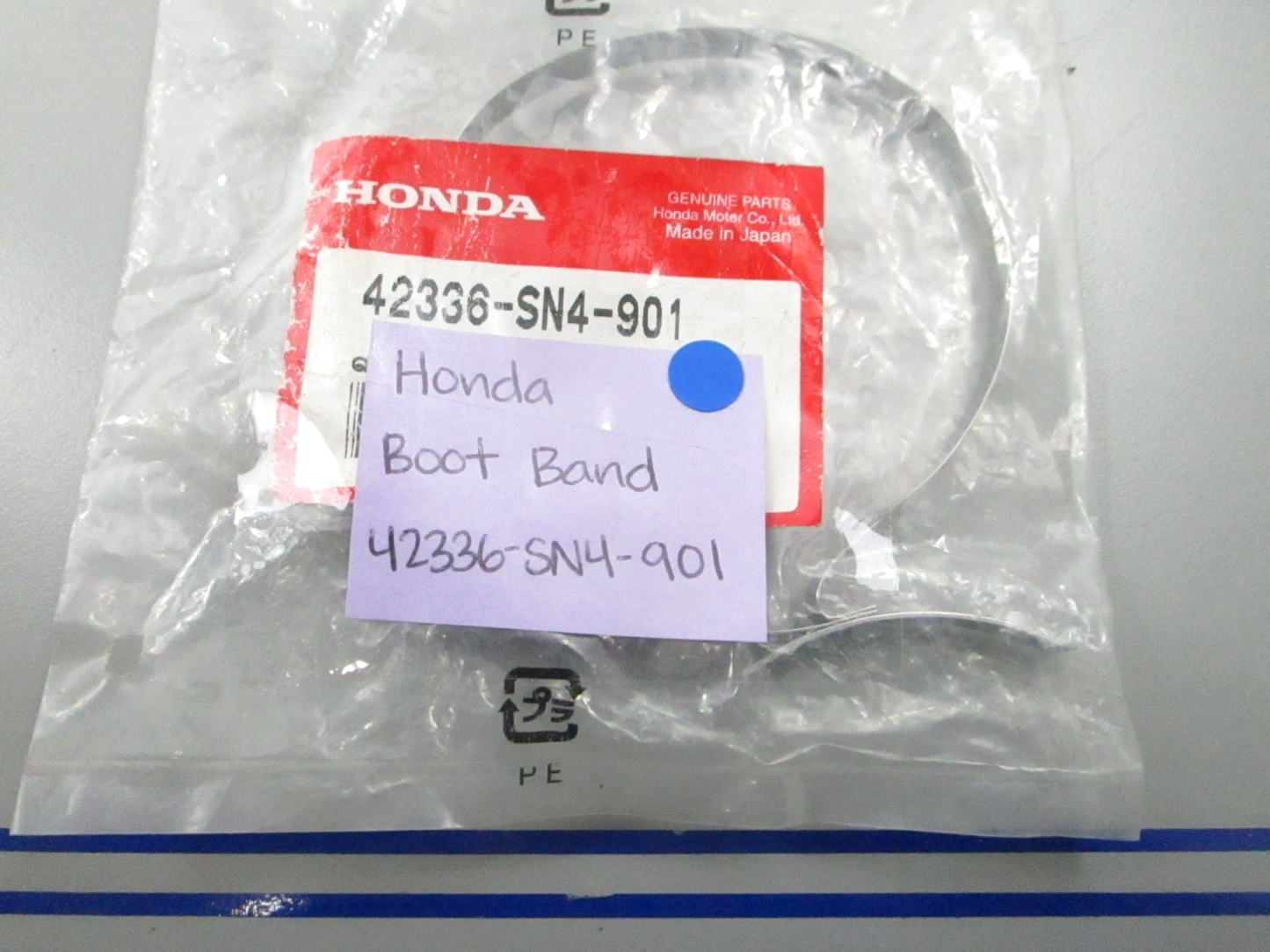 *NEW OEM* 0810 Honda Boot Band 42336-SN4-901
