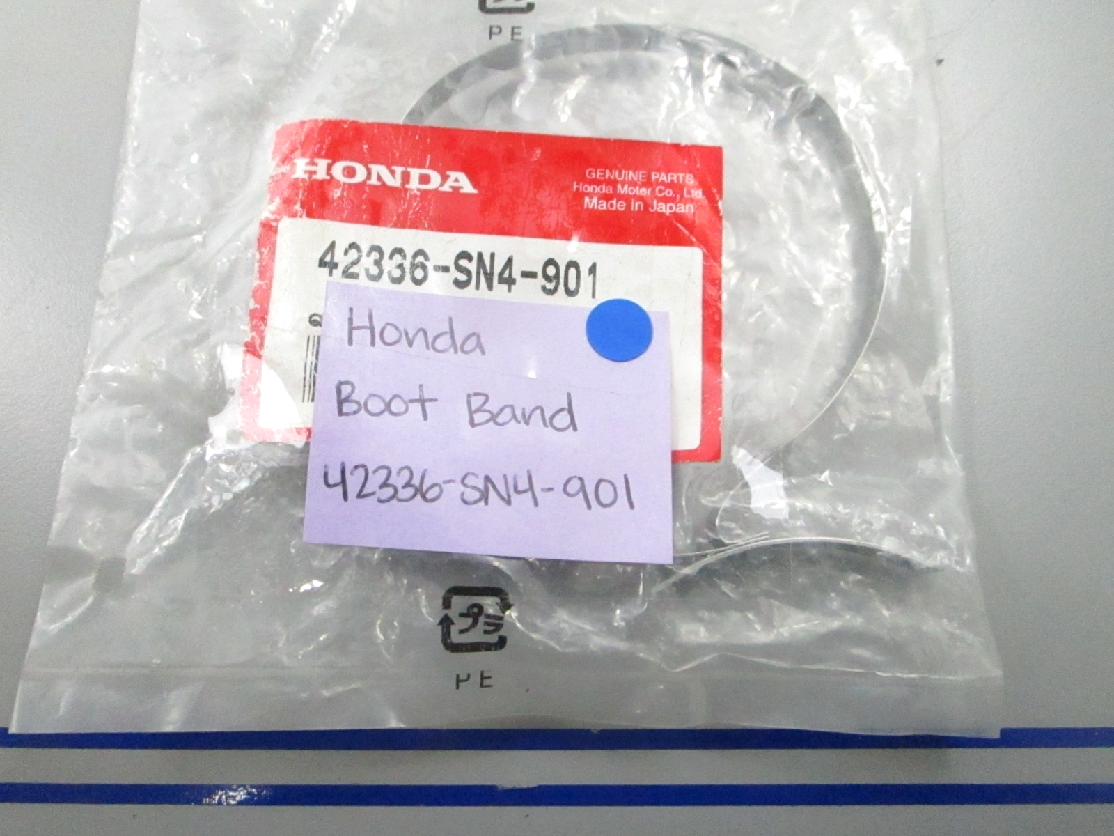 *NEW OEM* 0810 Honda Boot Band 42336-SN4-901