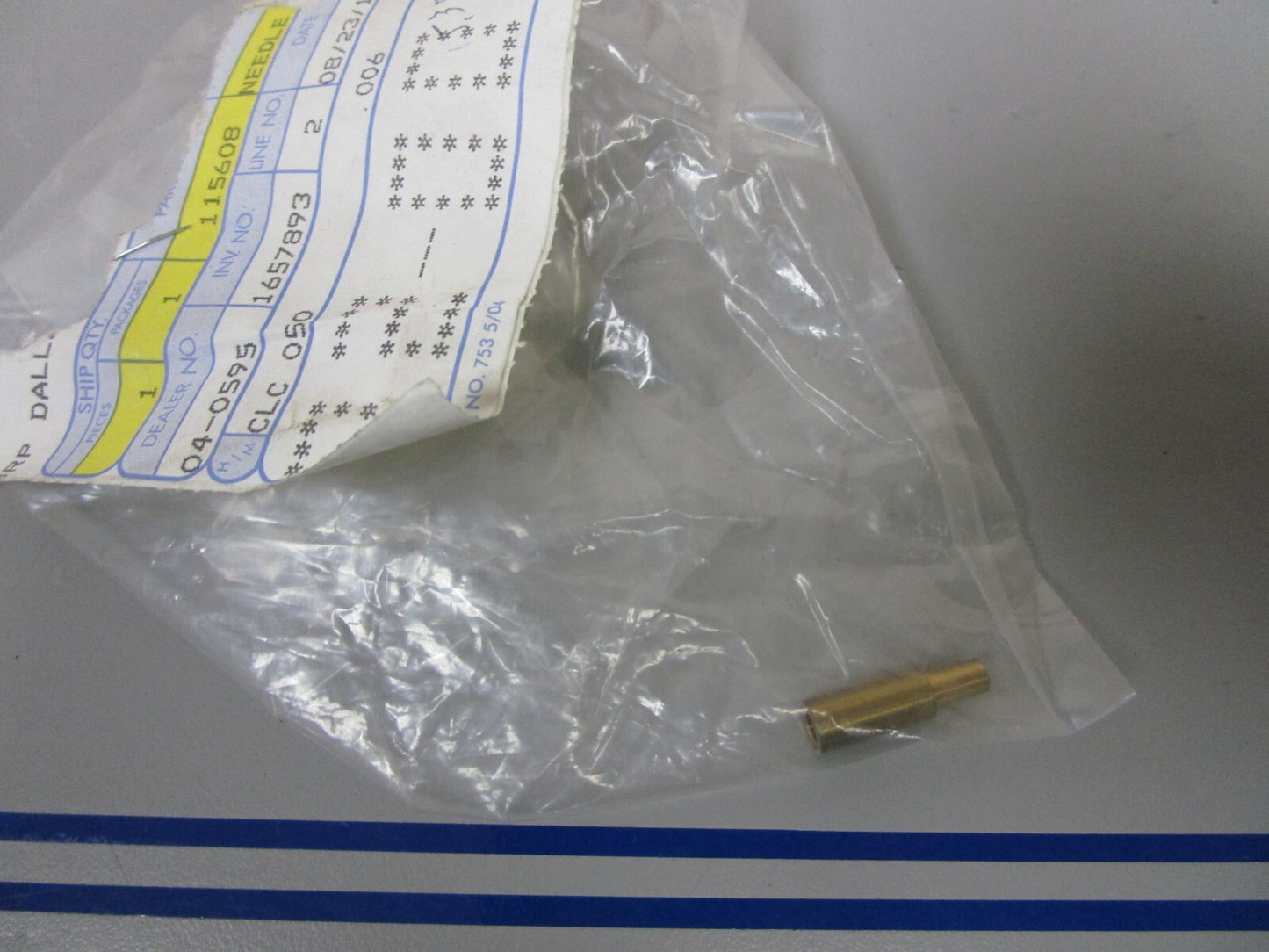 *NEW OEM* 0810 OMC Johnson Evinrude Needle 115608 0115608