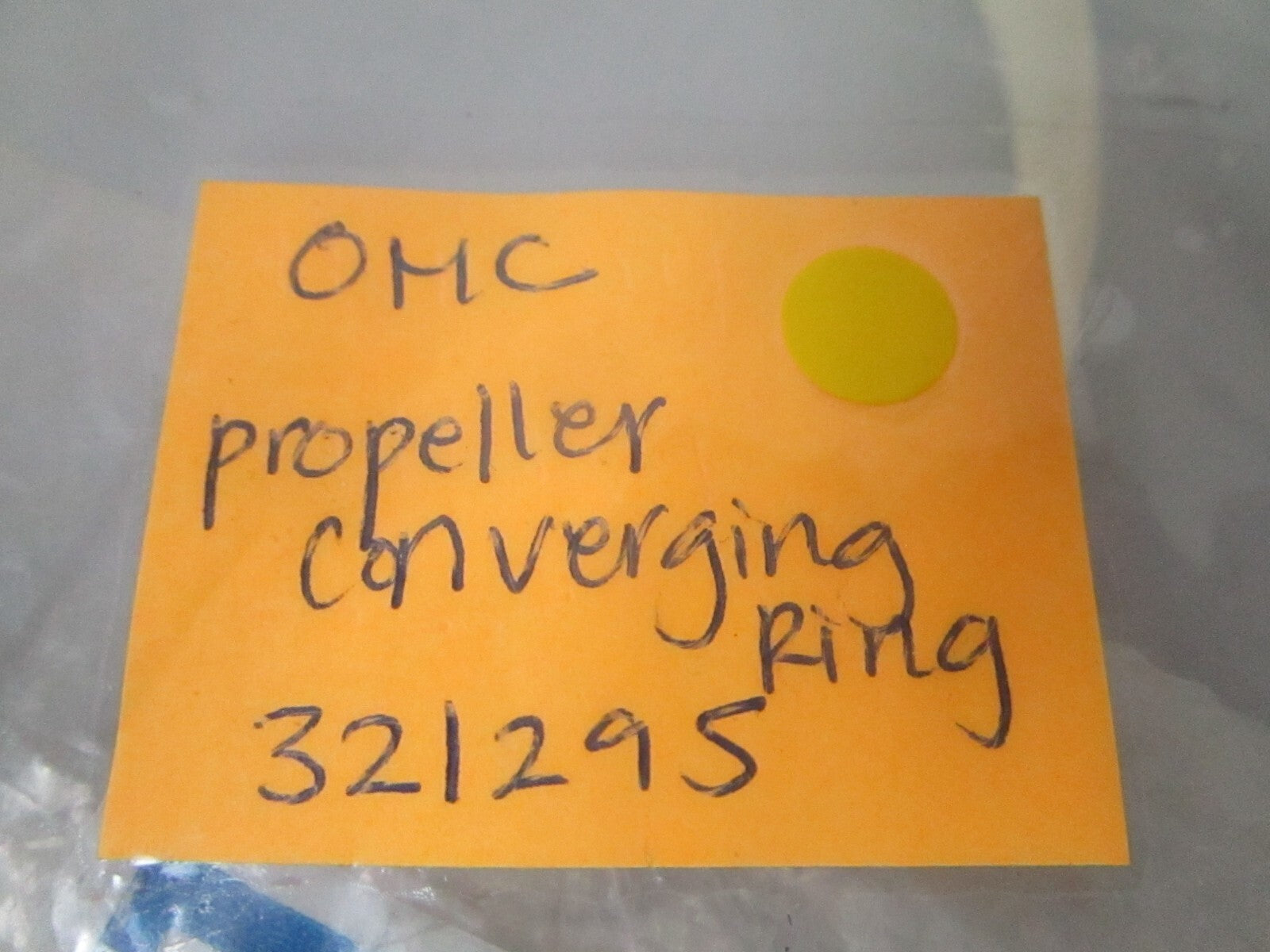 *NEW OEM* 0810 OMC Johnson Evinrude Propeller Converging Ring 321295 0321295